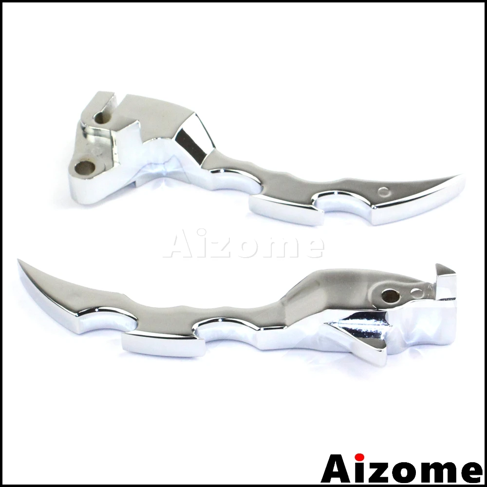 Мотоциклетные хромированные рычаги тормозной муфты ручное управление планшетов