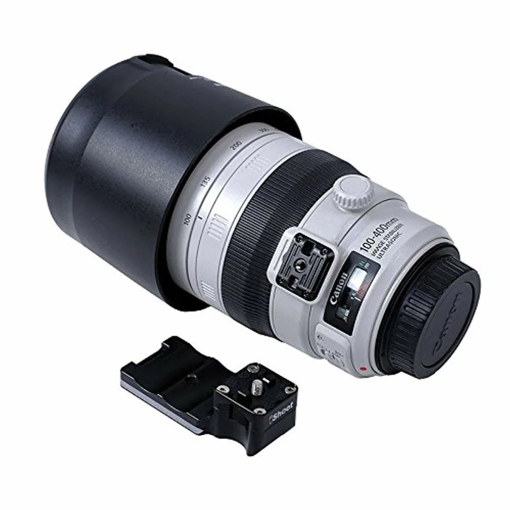 Зажим для воротника объектива iShoot с быстроразъемной пластиной Canon EF 100 400 мм f/4 5 5.6L