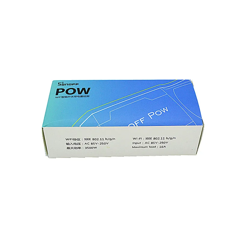 Контроллер переключателя Sonoff Pow с Wi Fi измерение энергопотребления в реальном