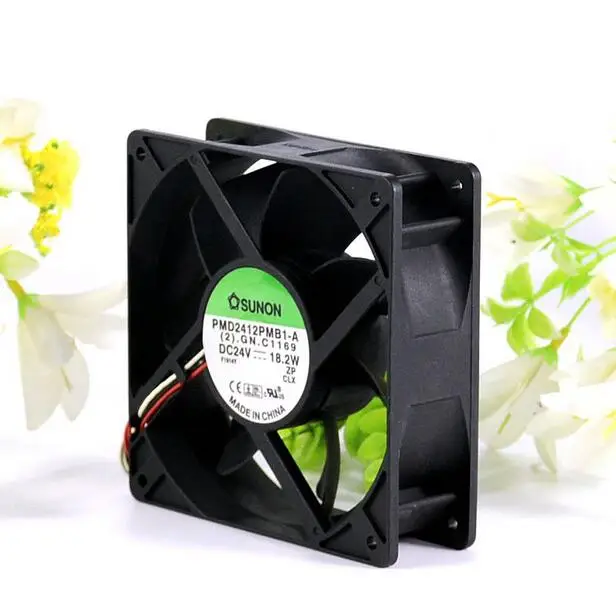 PMD2412PMB1-A 12038 24V 18 2 W 3-линейный инверторный вентилятор | Компьютеры и офис