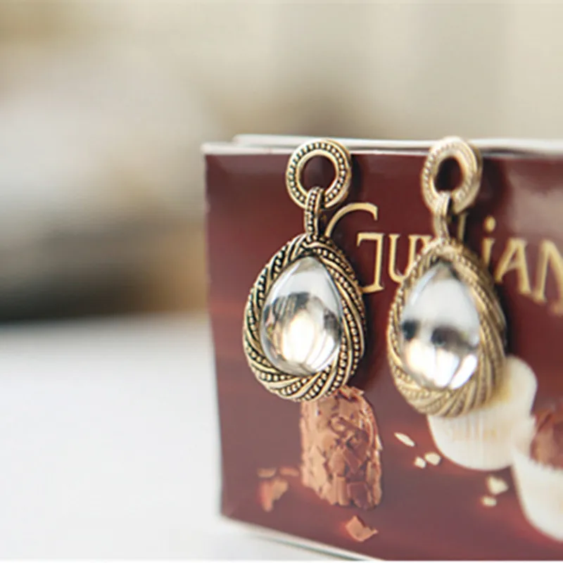 

Vintage Earrings Water Earings Fashion Long Earrings For Women 2017 Gift Earring Trendy brincos jewelry