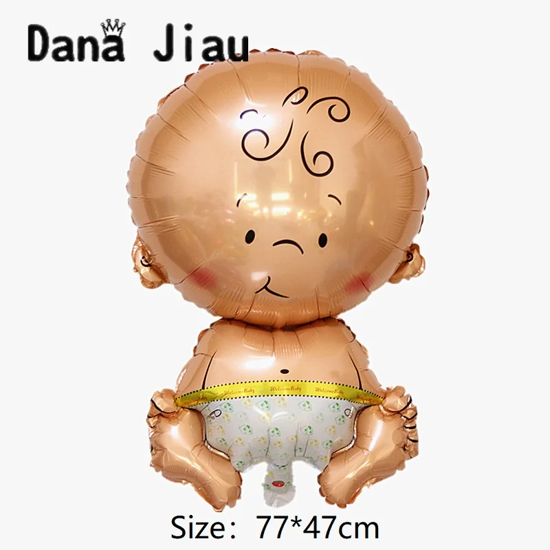 Danajiau baby shower воздушный шар из фольги это мальчик девочка 1 первый день Рождения