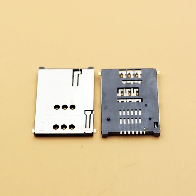 

100pcs Self Push-Push SIM Card Slots Connectors Jacks For Mobile Phone F100 Table PC Sim Slot