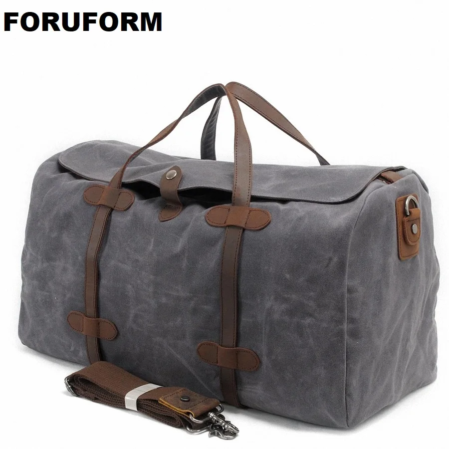 Male Large Capacity Travel Bag Men Carry On Luggage Duffle Bag Women Waterproof Canvas Weekend Bags Overnight Bolas Tote LI-1256