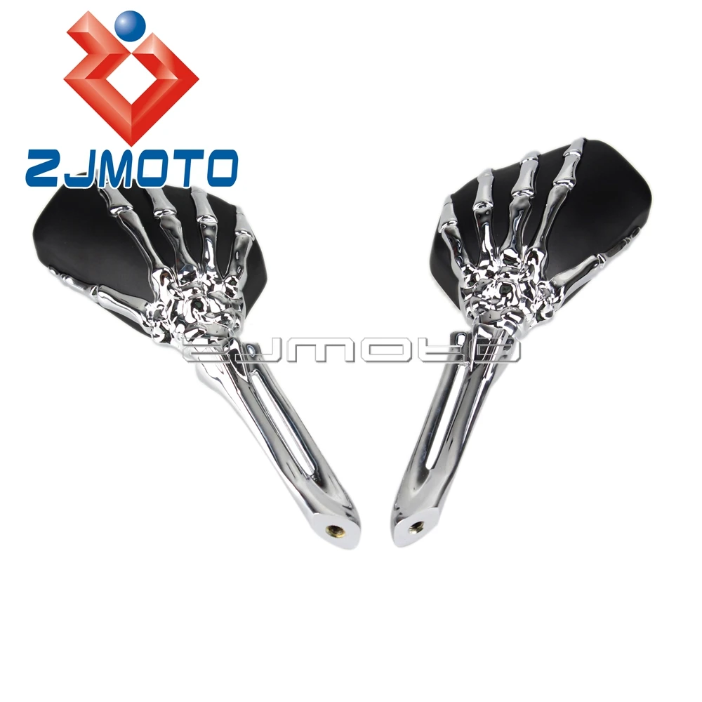 Универсальное мотоциклетное зеркало заднего вида с ручным креплением для Harley Dyna