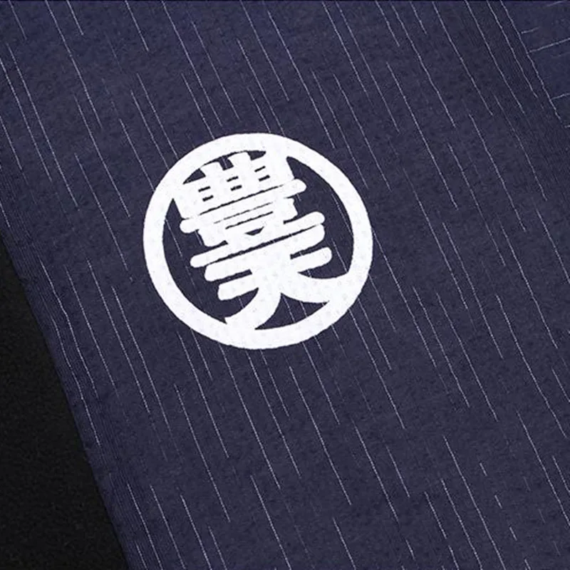 Традиционное японское кимоно Мужское пальто с хлопковой подкладкой зимняя