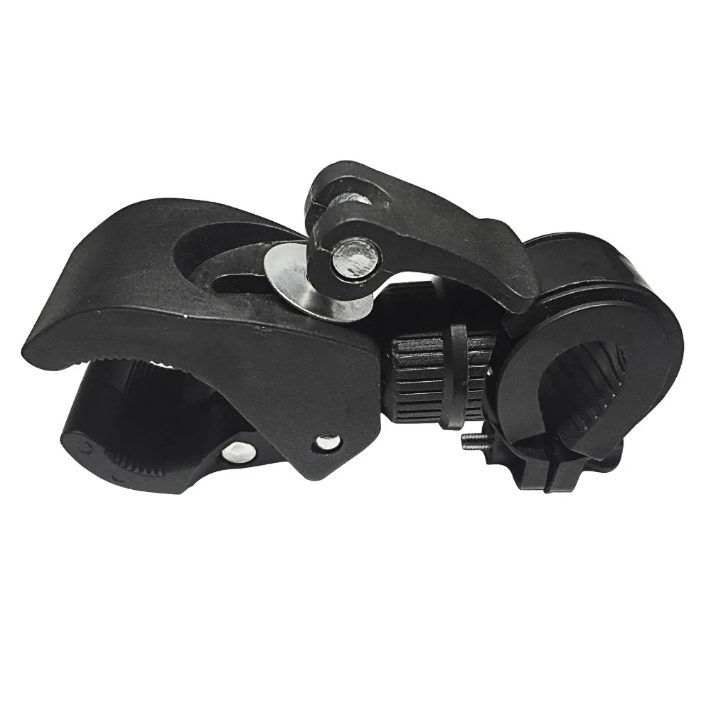 

Hot Sale Omnipotent Plastic Latest Bike Bicycle LED Flashlight Torch Bracket Mount Holder Front Light Clip Free Shipping