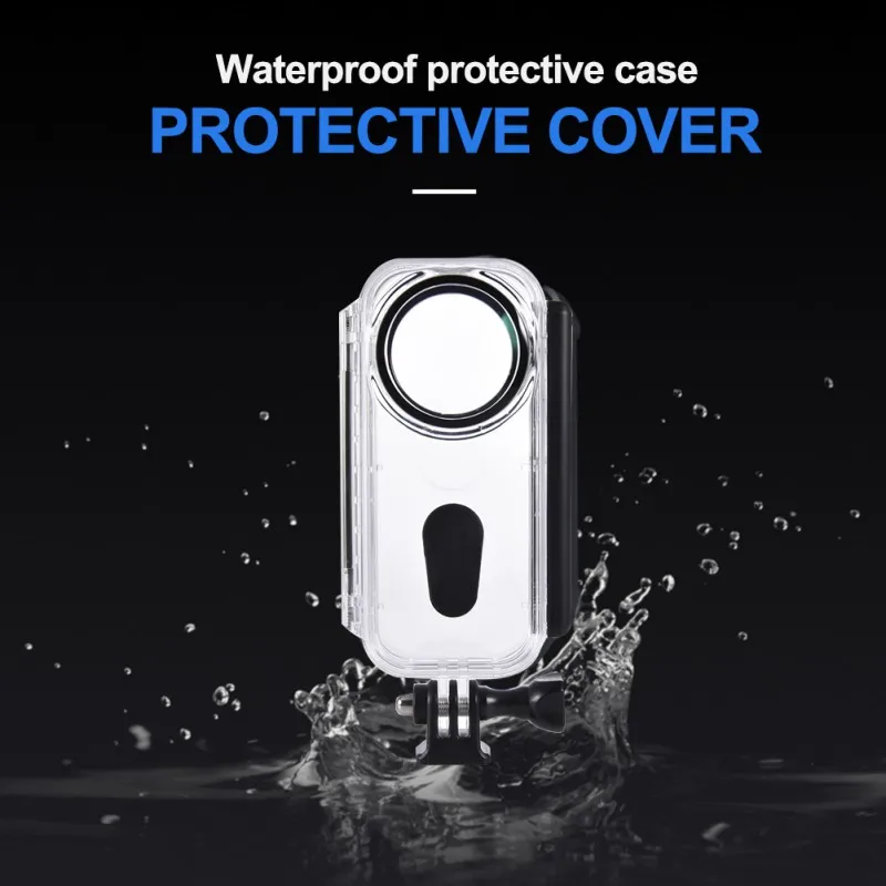 Plastic Waterproof Case For Insta 360 One X Action Camera Underwater Video Protective Housing Water Resistant | Электроника