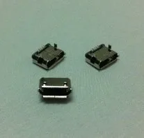 

Free shipping 50 Pcs Micro 5 pin 5pins USB Female Jack Socket, 2 DIP fixed foot Connector