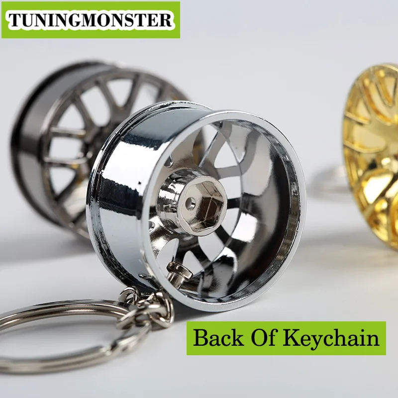 Лот 5 шт модный ободок обода колеса брелок с кольцом для ключей гоночный