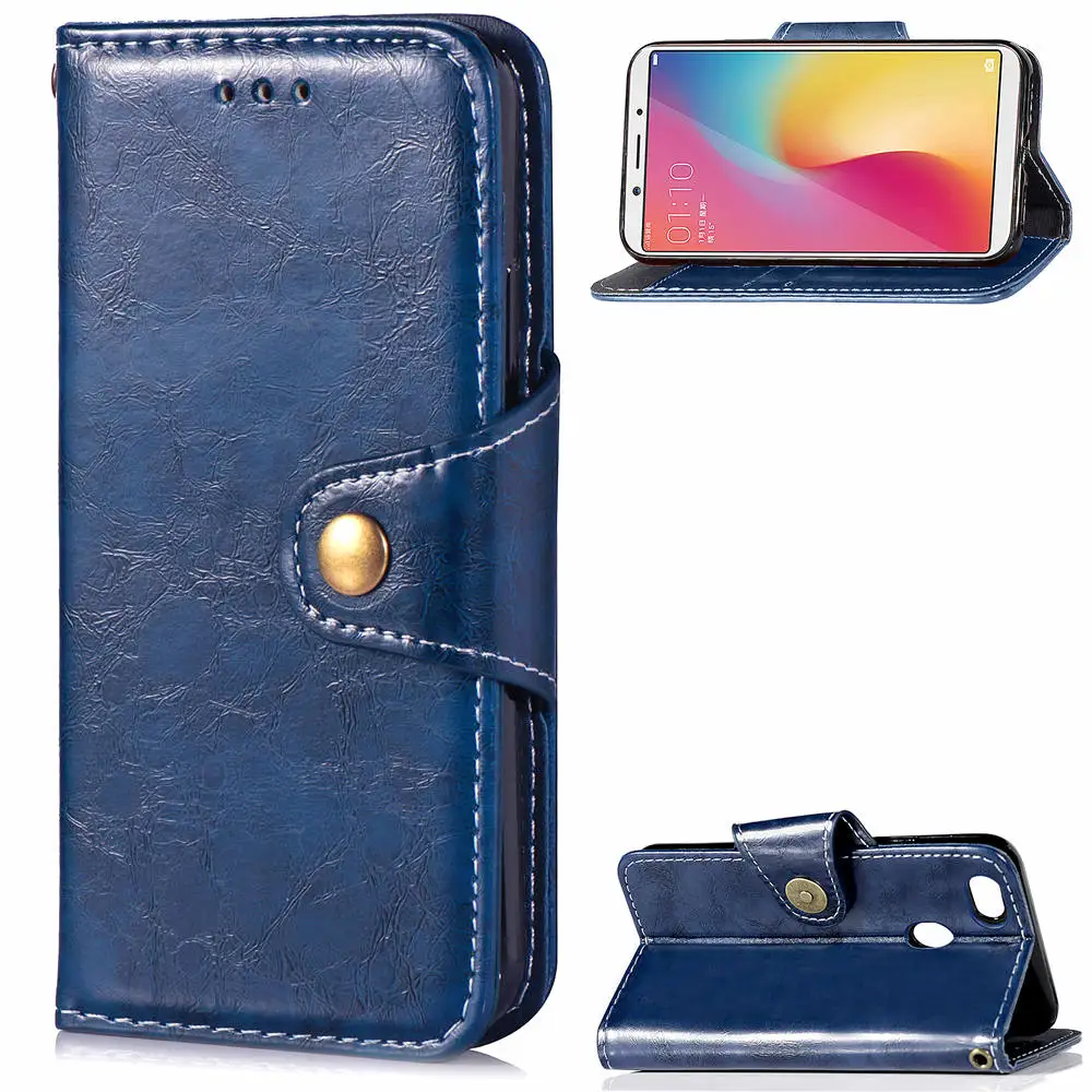 Abhoriz cover for oppo F5 case Fashion New Mens&ampwomen Leather phone with card slot Cash pocket | Мобильные телефоны и