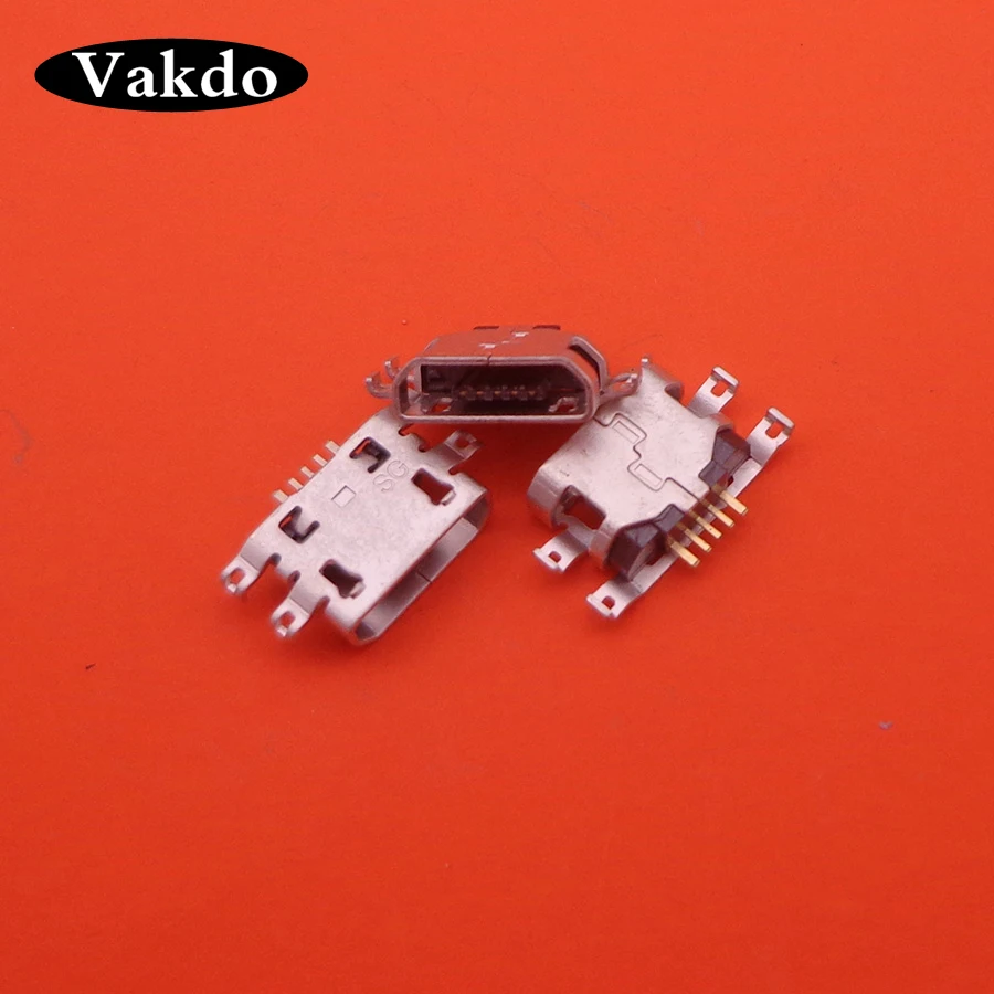 10 шт./лот micro mini usb зарядный разъем штекер для док-станции запасные части Sony Xperia XA