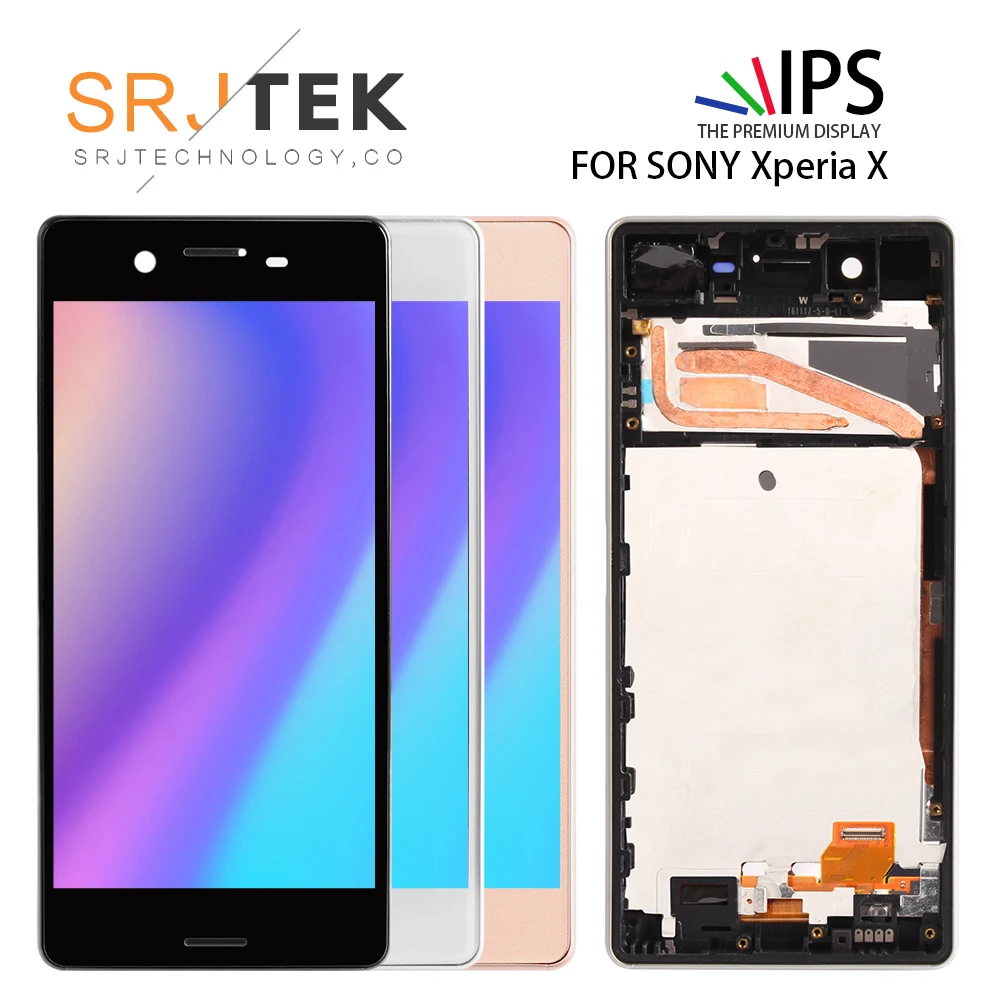 Сенсорный ЖК дисплей 5 0 дюйма для SONY Xperia X F5121 дигитайзер стекло датчик в сборе