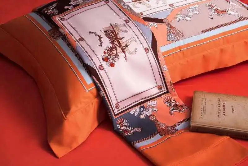 Новинка 2019 роскошная Европейская кровать из хлопка модный простой пододеяльник