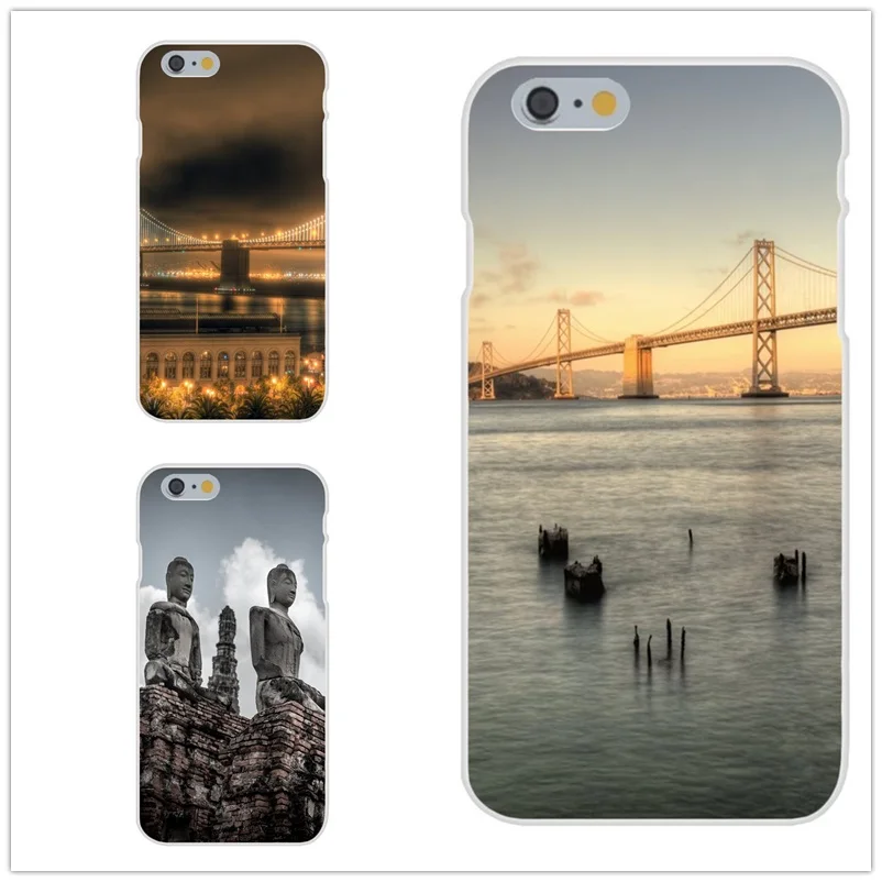 FGHGF красивый город архитектура расцвет культурного ТПУ чехол для huawei G7 G8 honor 4C 5A 6 V8