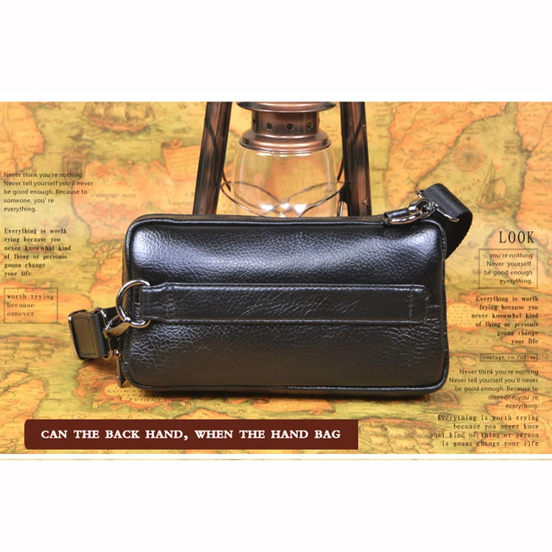 Лидер продаж 2017 Высококачественная Мужская Дорожная поясная сумка из