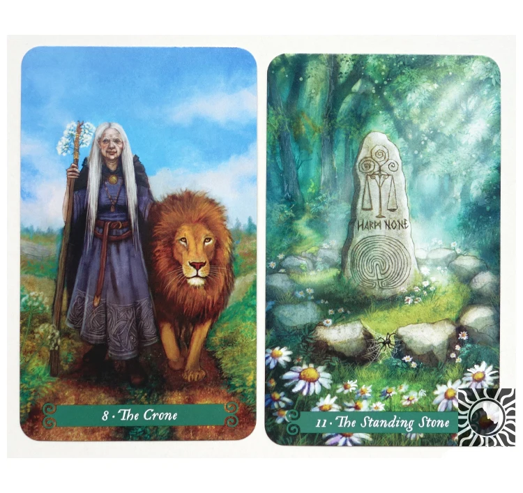 Традиционный английский зеленый ведьма карты Таро заводского изготовления, высокое качество двухслойные Настольная игра карты