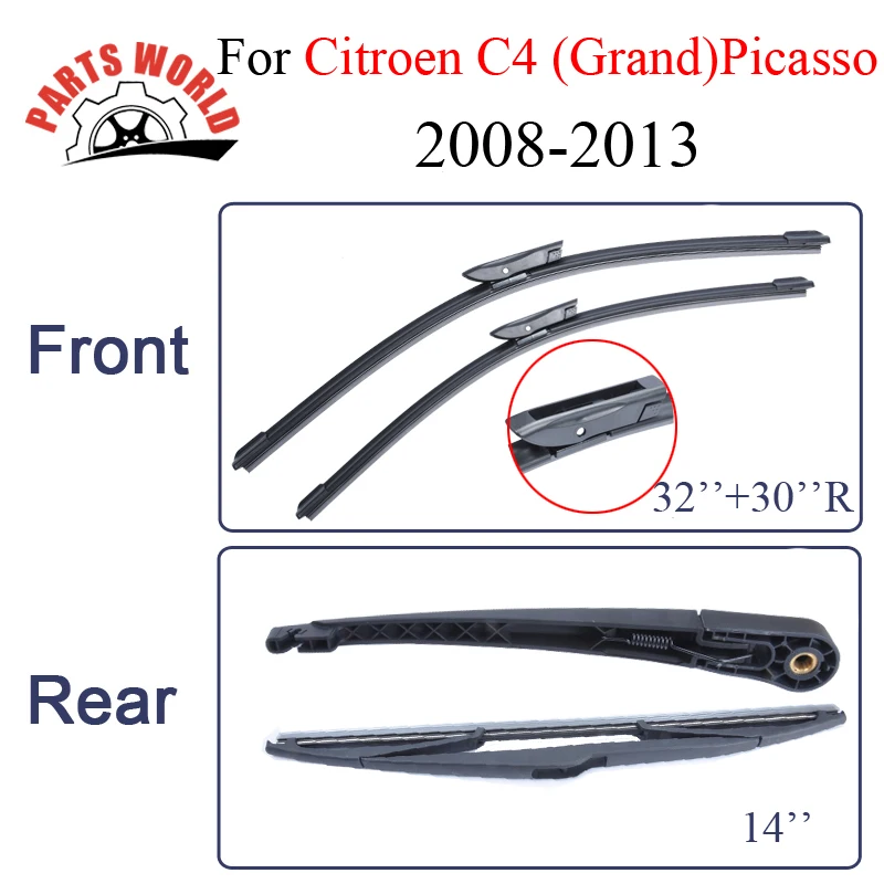 

Щетка стеклоочистителя для лобового стекла автомобиля для Citroen C4 (Grand) Picasso 2008-2013