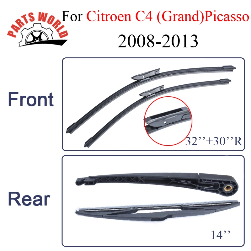Щетка стеклоочистителя для Citroen C4 (Grand) Picasso 2008 2013|rear wiper arm|wiper armrear |