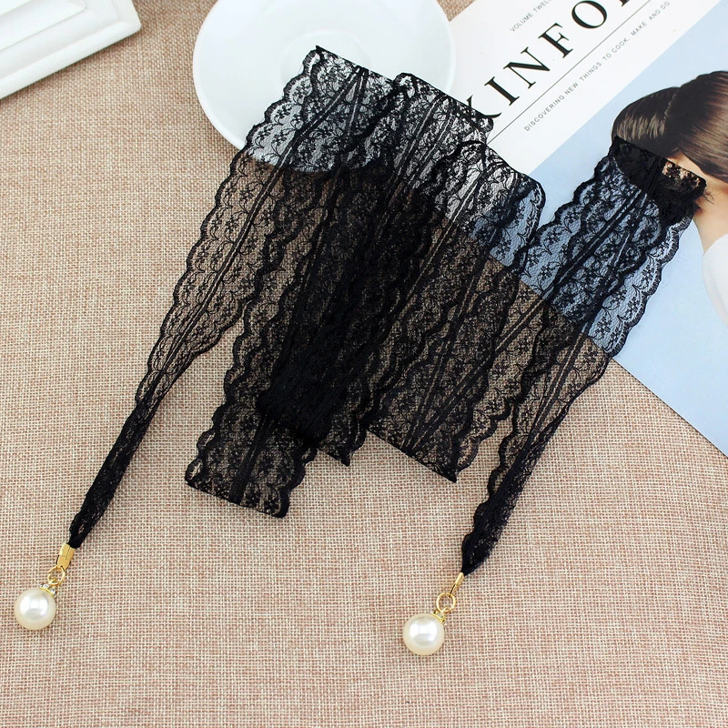 Женский модный кружевной ажурный пояс тонкий жемчужный ремень веревка для