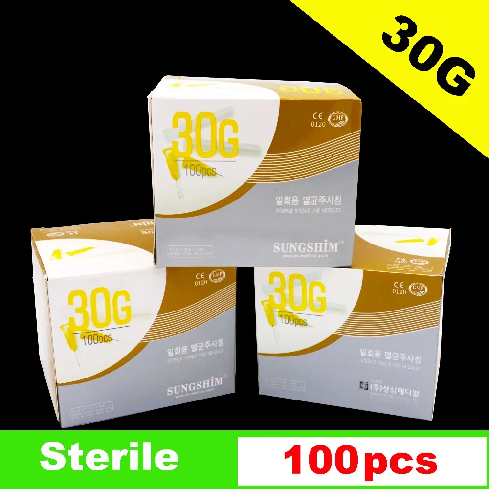 100 шт. одноразовые шприцы 30 г * 4 мм 13 25 мм|needle|needle syringe |