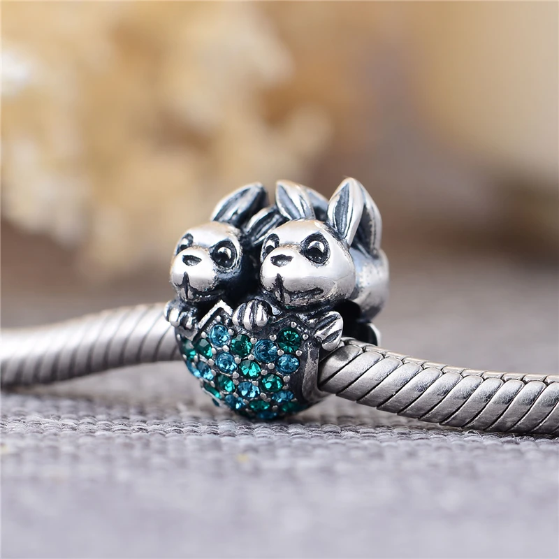 Ювелирные изделия из стерлингового серебра GW подвеска в виде пасхального