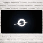 Вселенная черные отверстия межзвездное космическое Искусство кино плакаты и принты шелковые картины, настенные декорации современные украшения для дома