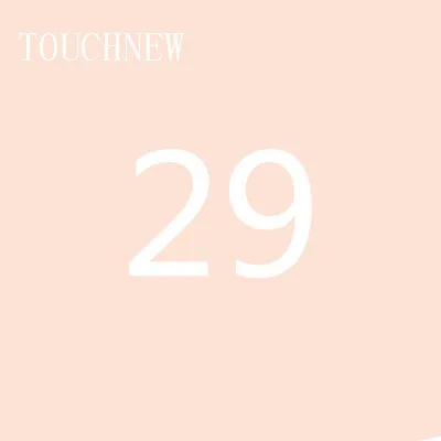 29 TOUCHNEW, 168 цветов, одиночные художественные маркеры, кисть, эскиз, на спиртовой основе, маркеры, двойная головка, манга, ручки для рисования, товары для рукоделия - Цвет: 29