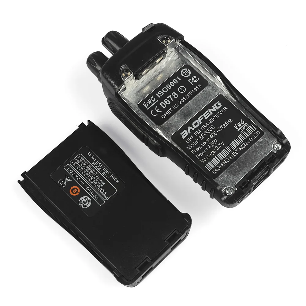 4 шт. Baofeng BF 888S рация 5 Вт ручной bf 888s UHF 400 470 МГц 16CH двухсторонний портативный