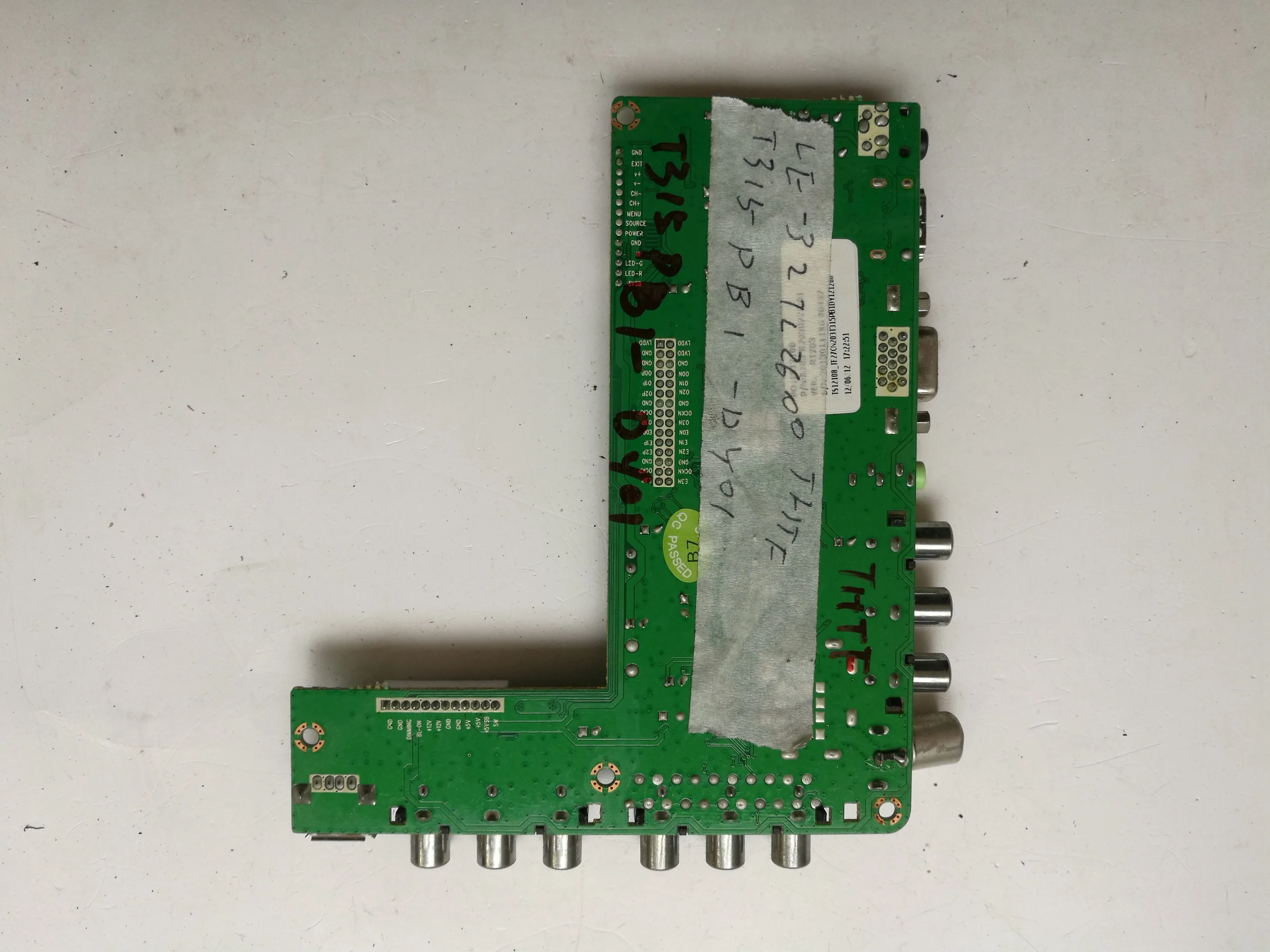Main Board Power Circuit Logic Constant Current LE-32TL2600X TV motherboard 20-ALCH203-12-0X screen T315PB1 | Электроника