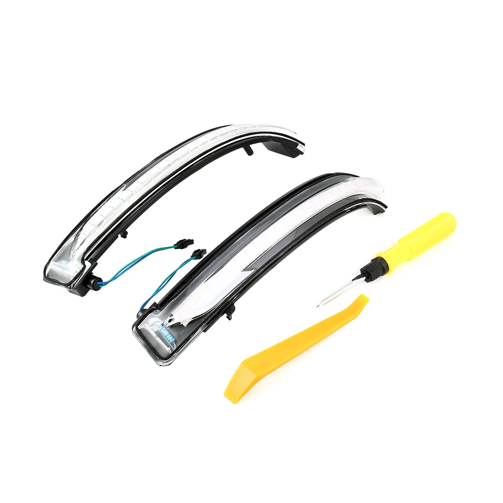 2 шт. светодиодный динамический сигнал поворота светильник ваши зеркала и