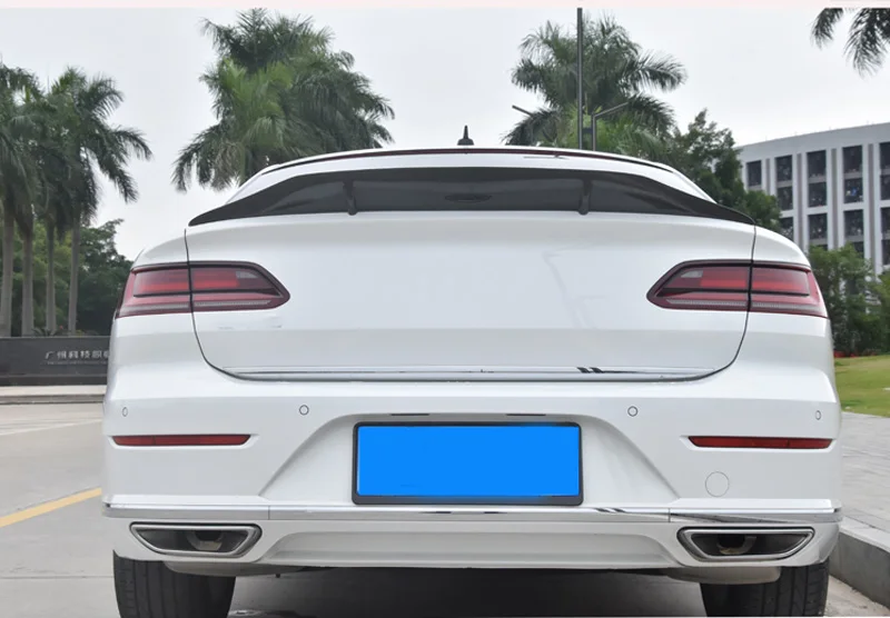 Цена CC спойлер из углеродного волокна в стиле R подходит для Vw Passat CC Sandard 2018-up R Style Wing