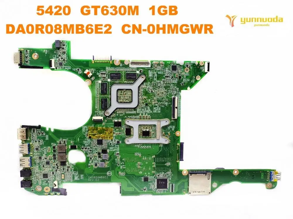 Оригинальный Для DELL 5420 Материнская плата ноутбука GT630M 1 ГБ DA0R08MB6E2 CN-0HMGWR испытанное