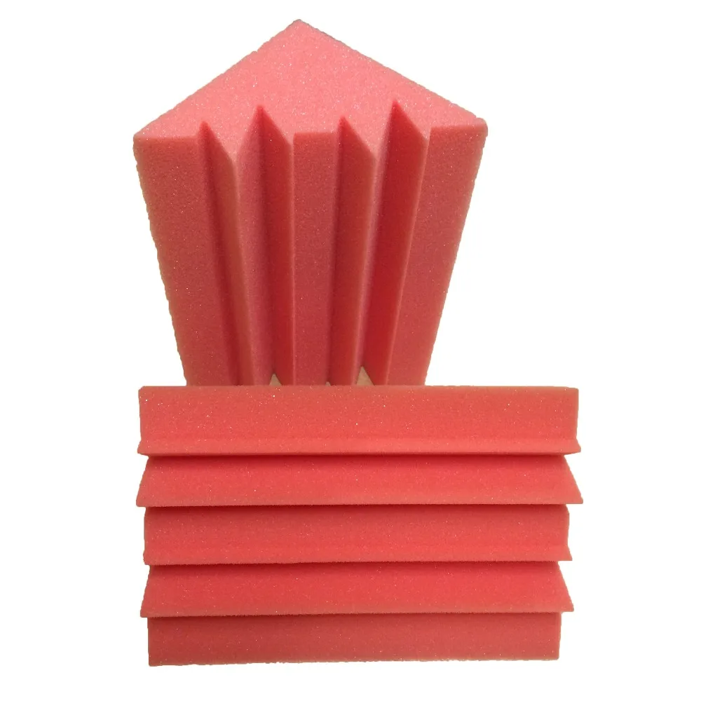 

New Acoustic Bass Trap Studio Corner Foam Jacinth Color Sound-absorption Panel