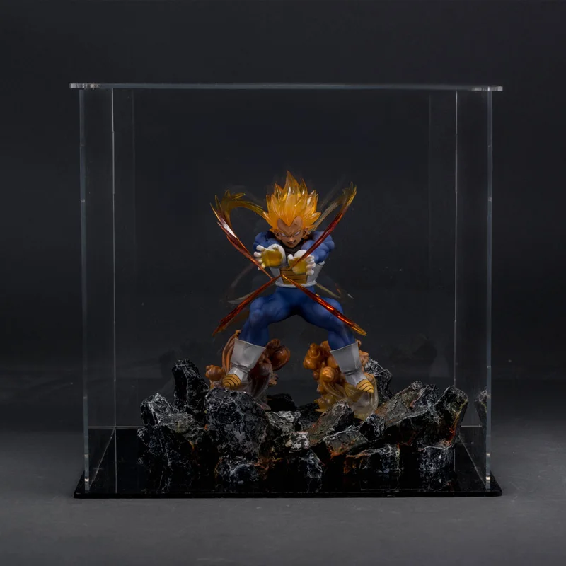 Аниме Драконий жемчуг Z GK Супер Saiyan Goku Смола фигурку Игрушечные лошадки, аниме Драконий жемчуг Z Вегета фигурку Brinquedos
