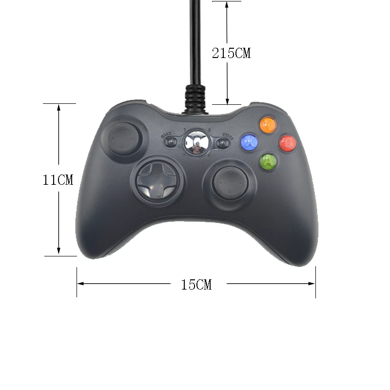 USB проводной геймпад для ПК Windows XP Win7/8/10 контроллер джойстика пульта Mando не для Xbox360 джойстика