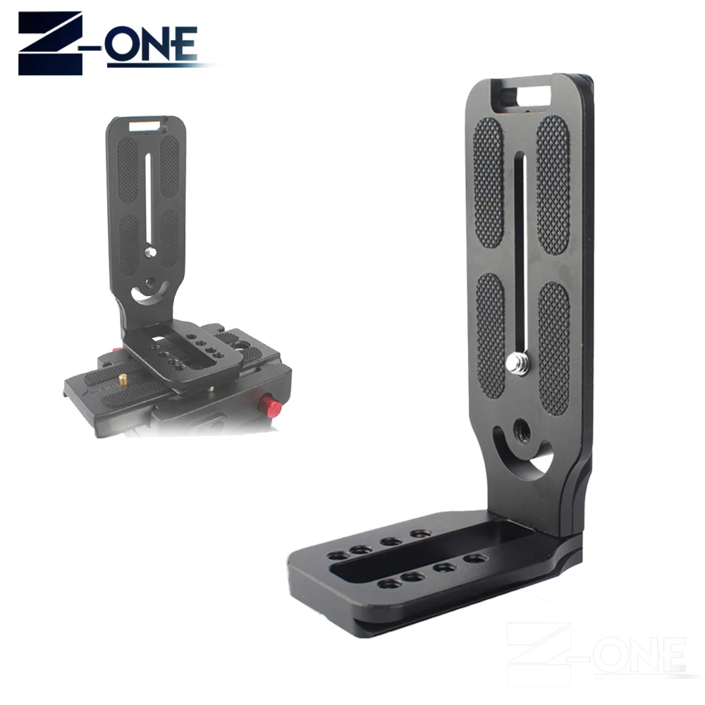 

Profession Quick Release L Plate Bracket Vertical shooting for Manfrotto Hydraulic head Photographic Canon Nikon Zhiyun Sony