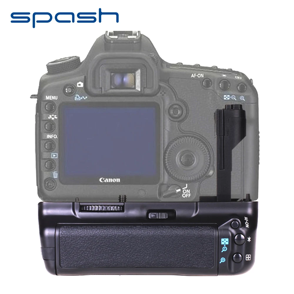 Вертикальный батарейный блок spash для камеры Canon EOS 5D Mark II 5D2 5DII сменный BG E6