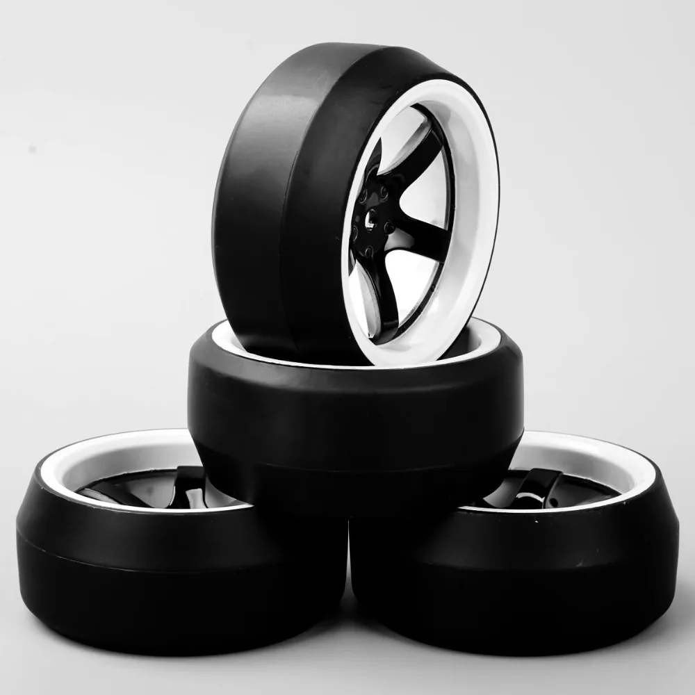 D5NWK + PP0369 12 мм шестигранный 4 шт./компл. 1:10 RC плоские шины для дрифта обод часть