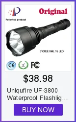 UniqueFire мощный ИК охотничий фонарик UF-1508 T75 850nm светодиодный масштабируемый объектив тактический фонарь с переключатель Rat Tail