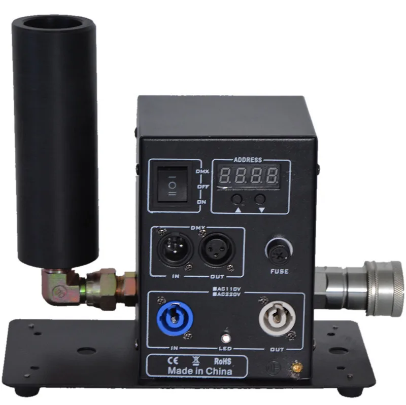 Сценический эффект светильник двойная трубчатая стойка для углекислый газ co2 с