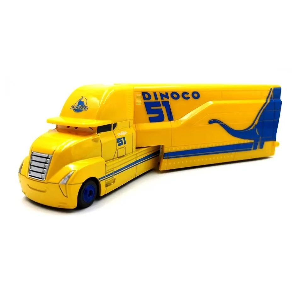 No51 Uncle Disney Pixar Cars 2 3 игрушка Молния Маккуин Джексон шторм Мак Uncletruck King 1:55 литой металлический игрушечный автомобиль Детский подарок на день рождения - Цвет: No51 Uncle