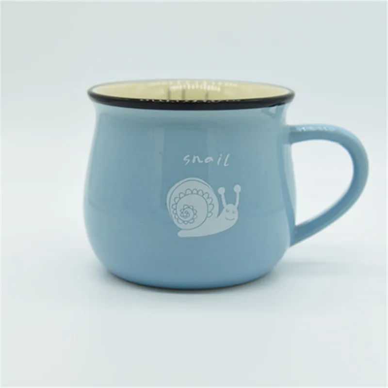 Кружка для молока керамическая кружка с большим животом 300 мл|mug cup|breakfast cupcoffee