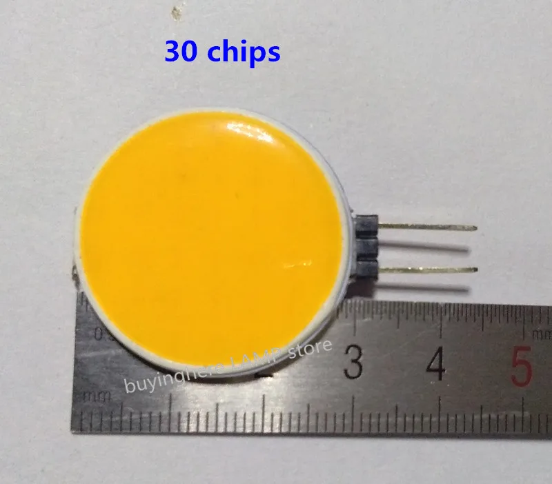 DC12V COB светодиодный G4 12 В круглый штырь круглой формы плоский G4 светодиодный COB 12 В декоративный светильник s внутренний светильник светодиодный COB G4 DC12V форма диска