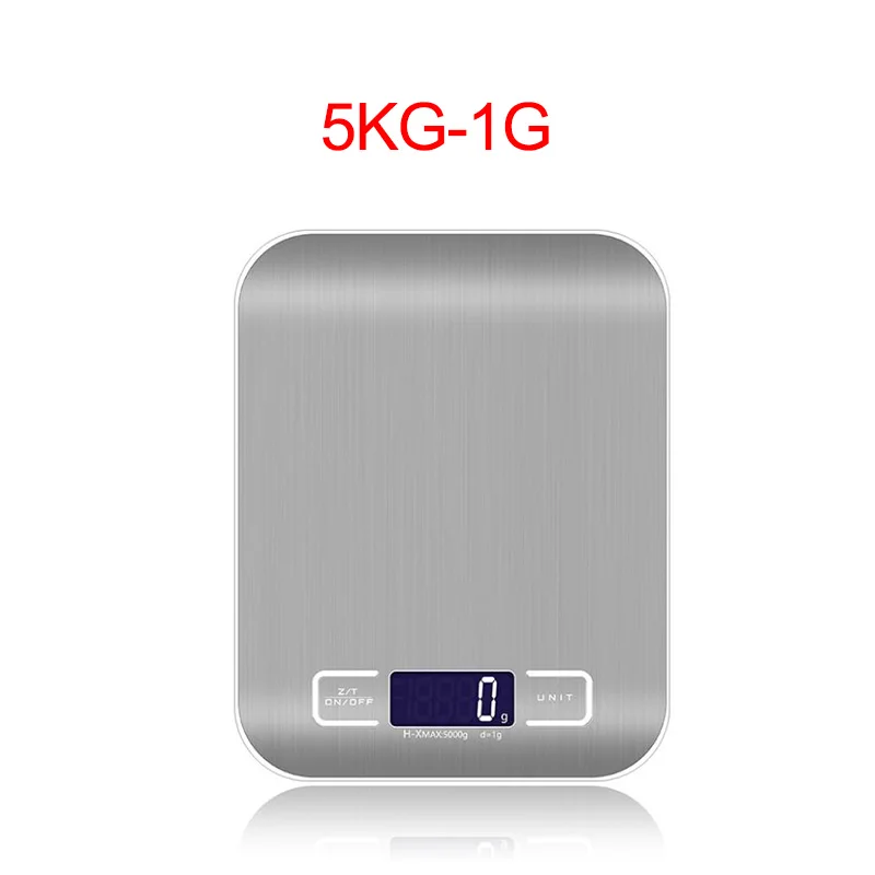 white 5000g-1g Цифровой Кухня весы Мини карманный Нержавеющая сталь Точность ювелирные электронные весы Баланс Вес грамм золота(кг/5 кг x 1 г - Цвет: white 5000g-1g