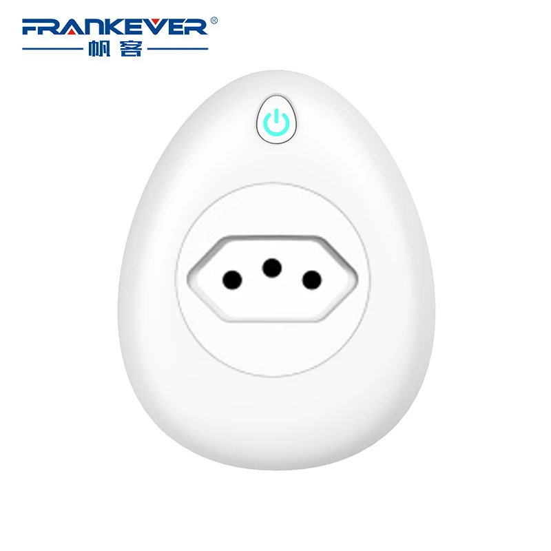 FrankEver Smart Plug Бразилия разъем 5 в 2.1A USB 16A Wi Fi дистанционное управление с энергии Mornitor