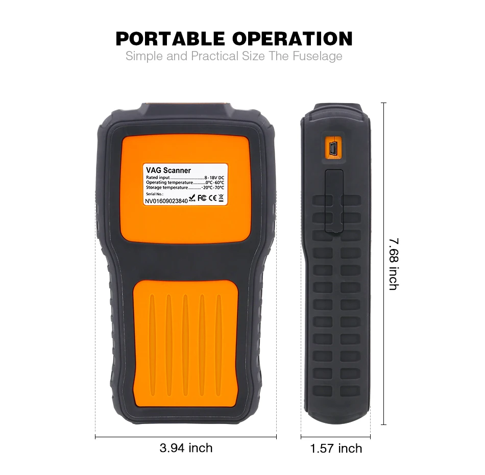 Foxwell NT500 VAG сканер диагностический инструмент OBDII всех систем включая двигатель