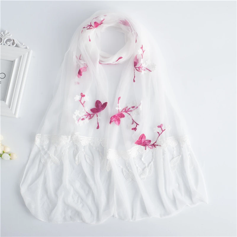 Шарф Кружевной для новорожденных 30x170 см | Мать и ребенок