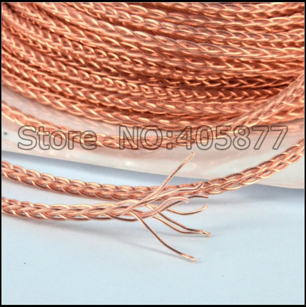 1 метр OCC 8-Core Pure Copper Bulk Cable для HiFi кабель наушников Сделай Сам Audio | Электроника