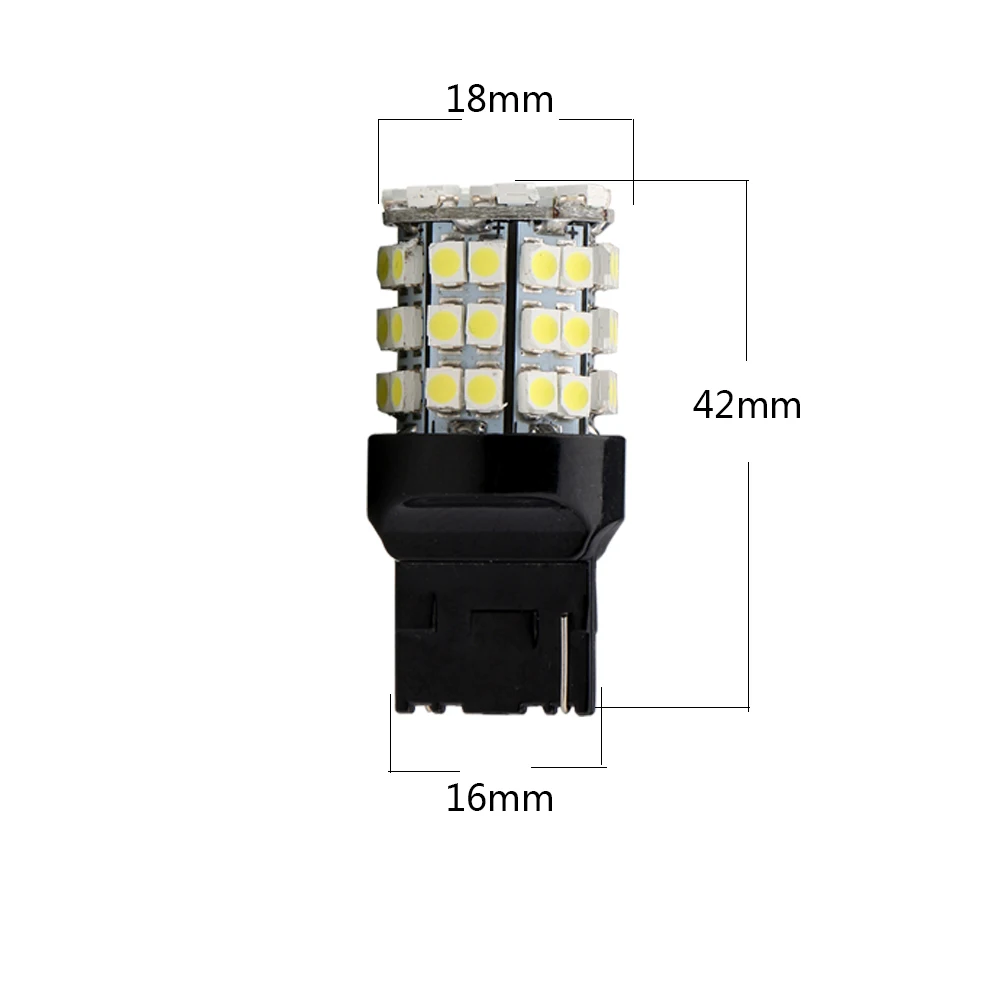 2 шт./лот 1210 54 SMD светодиодные лампы S25 P21W 1156 1157 3156 3157 T20 7440 7443 Автомобильные Лампы